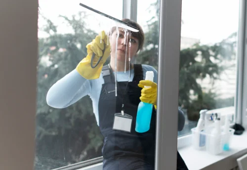 Nettoyage de vitres intérieures et extérieures à Neuville-Saint-Amand